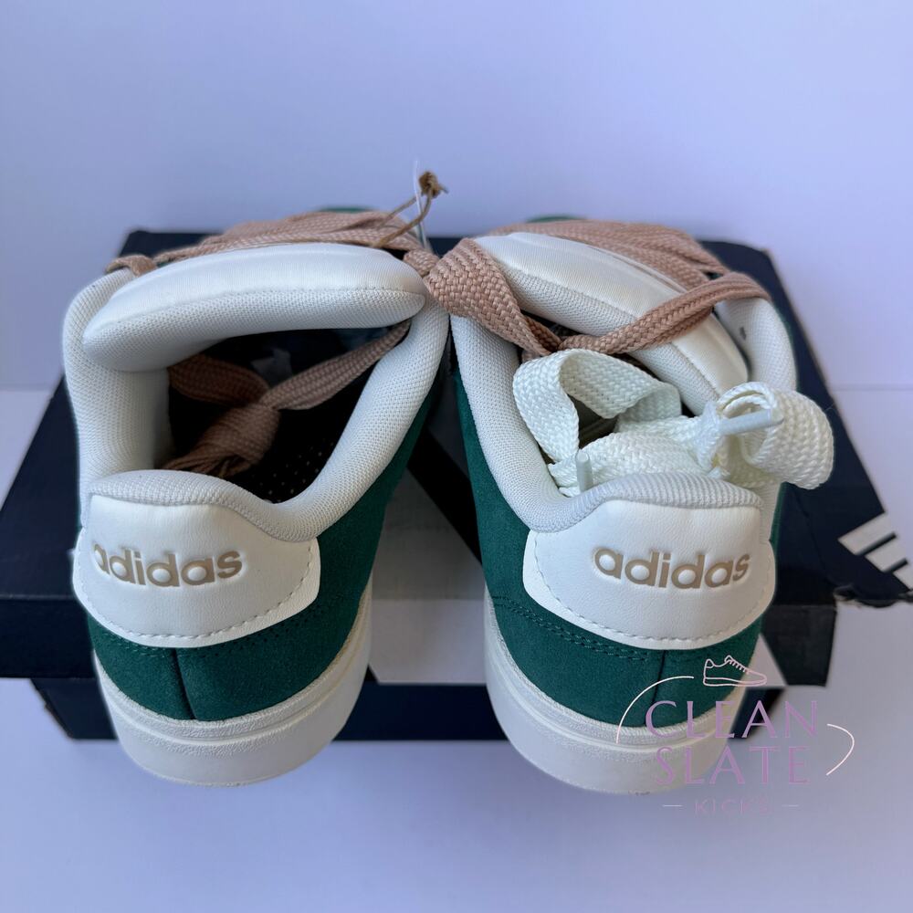 Adidas Grand Court Alpha 00s Dark Green/White Women's 6.5